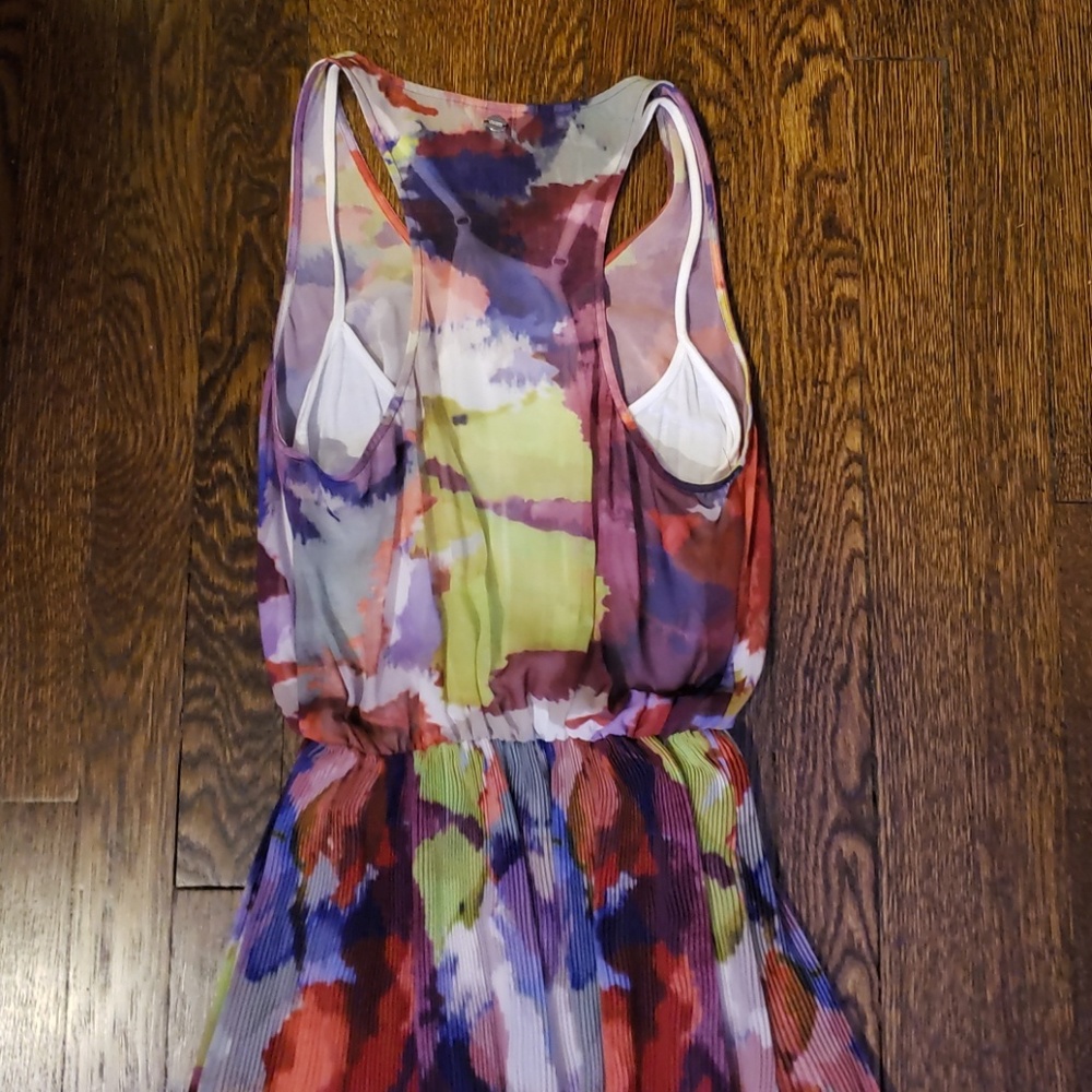 Multi Color High-Low Dress - Picture 4 of 4